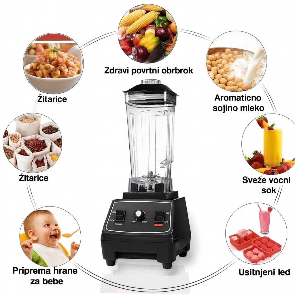 Silver Crest profesionalni blender 4500W